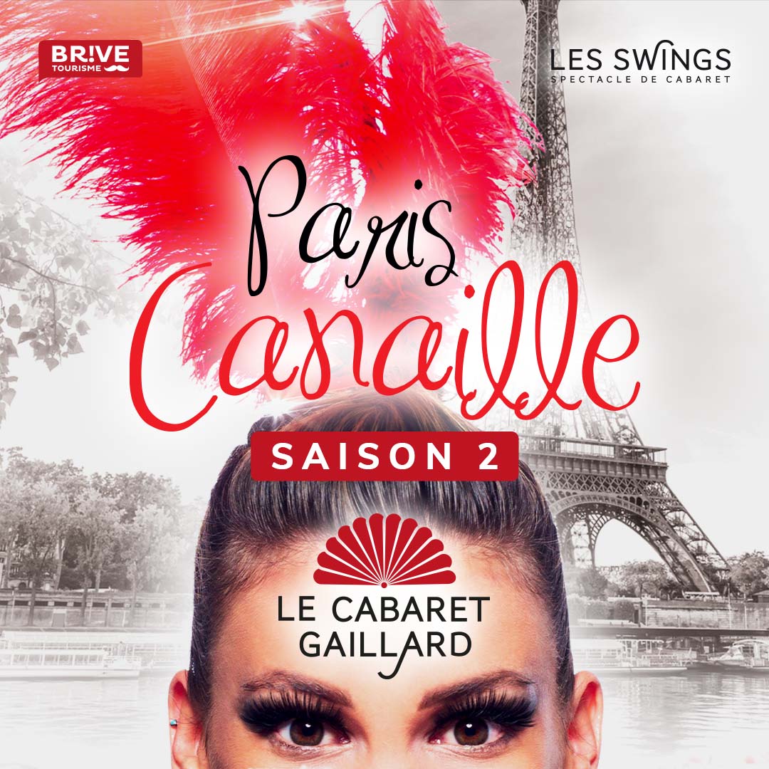 PARIS CANAILLE - SAISON 2 - CABARET LES SWINGS - DÎNER SPECTACLE - 08/05/26 PARIS CANAILLE - SAISON 2 - CABARET LES SWINGS - DÎNER SPECTACLE - 08/05/26